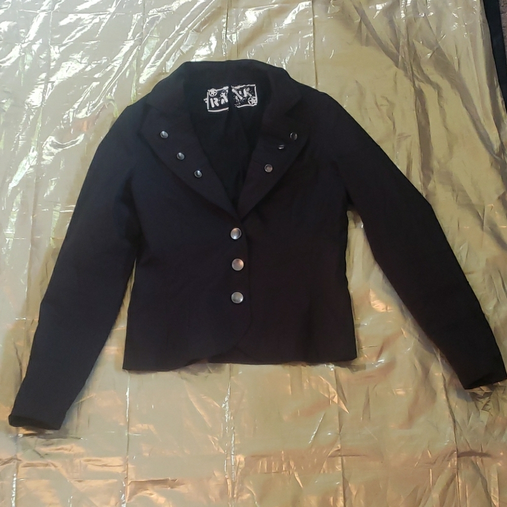 ~ RANK Women's Black Jacket Size Medium